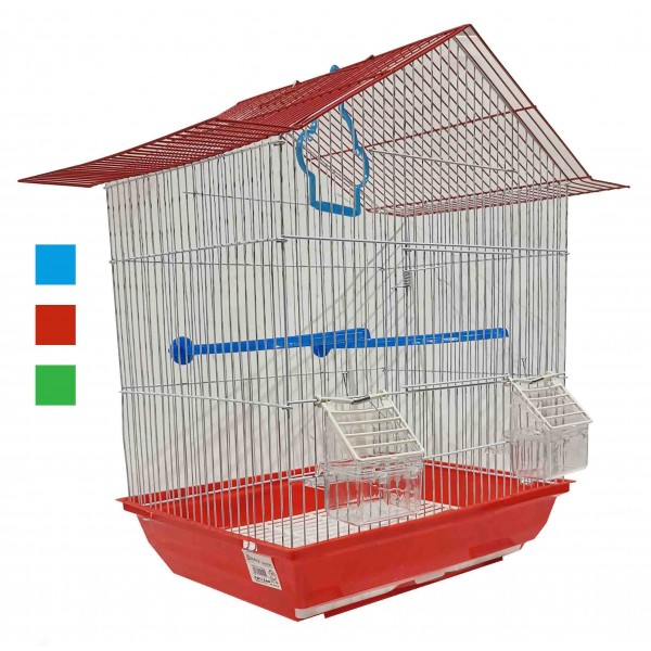 ΚΛΟΥΒΙ ΠΤΗΝΩΝ ΜΕ 2 ΤΑΙΣΤΡΕΣ ΔΙΑΦΟΡΑ ΧΡΩΜΑΤΑ 48.5X31X35X26X47.5CM